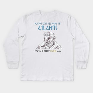 Allegorical Atlantis Kids Long Sleeve T-Shirt